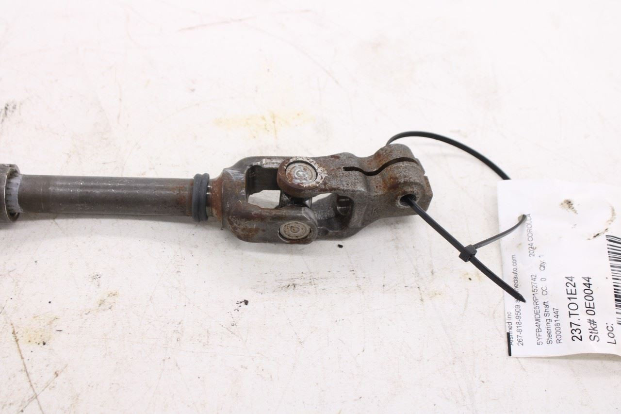 2022-2024 Toyota Corolla LE 2.0L FWD Steering Column Intermediate Lower Shaft - Alshned Auto Parts
