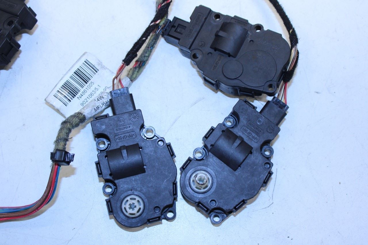 2010-2016 Porsche Panamera HVAC Blend Door Actuator Motor Set with Wire Harness - Alshned Auto Parts