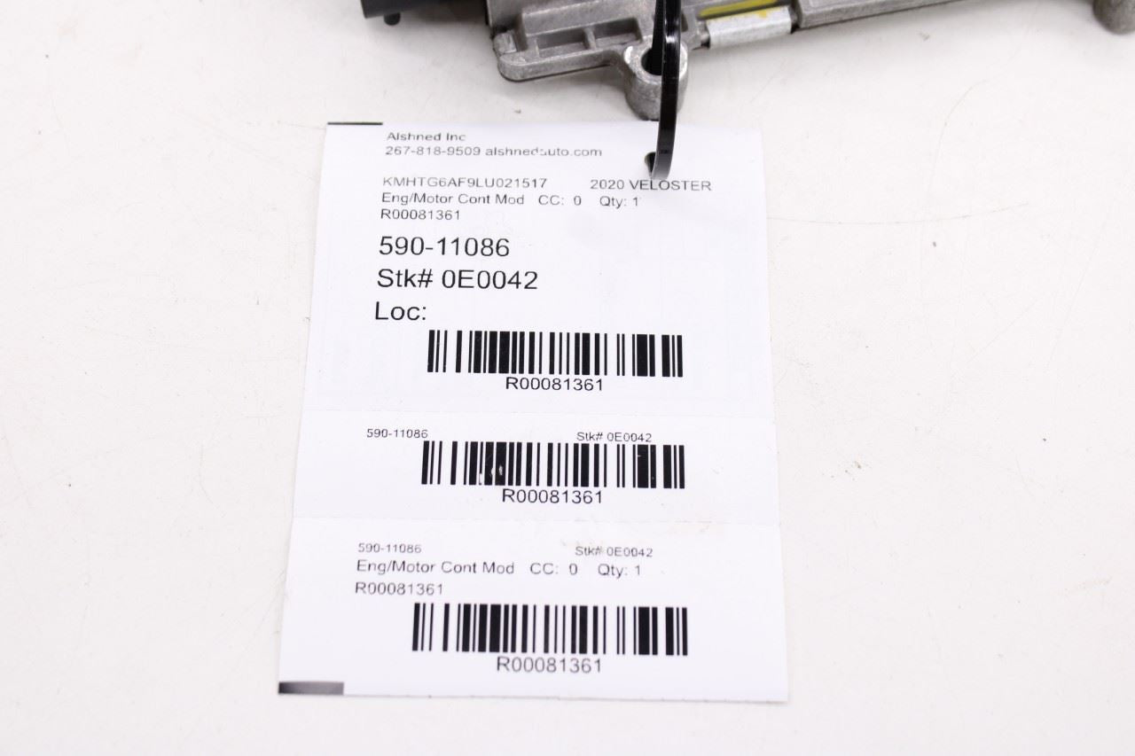 2019-2021 Hyundai Veloster 2L Engine Computer Control Module ECU ECM 39172-2EJW111