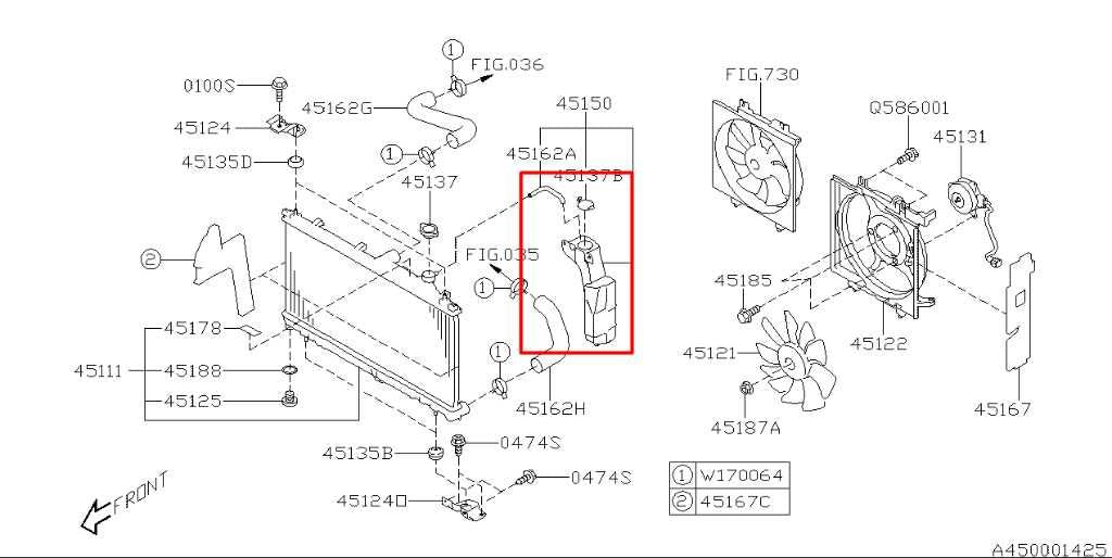 14-18 Subaru Forester 2.5L AWD Radiator Coolant Reservoir Bottle 45150SG001 OEM - Alshned Auto Parts
