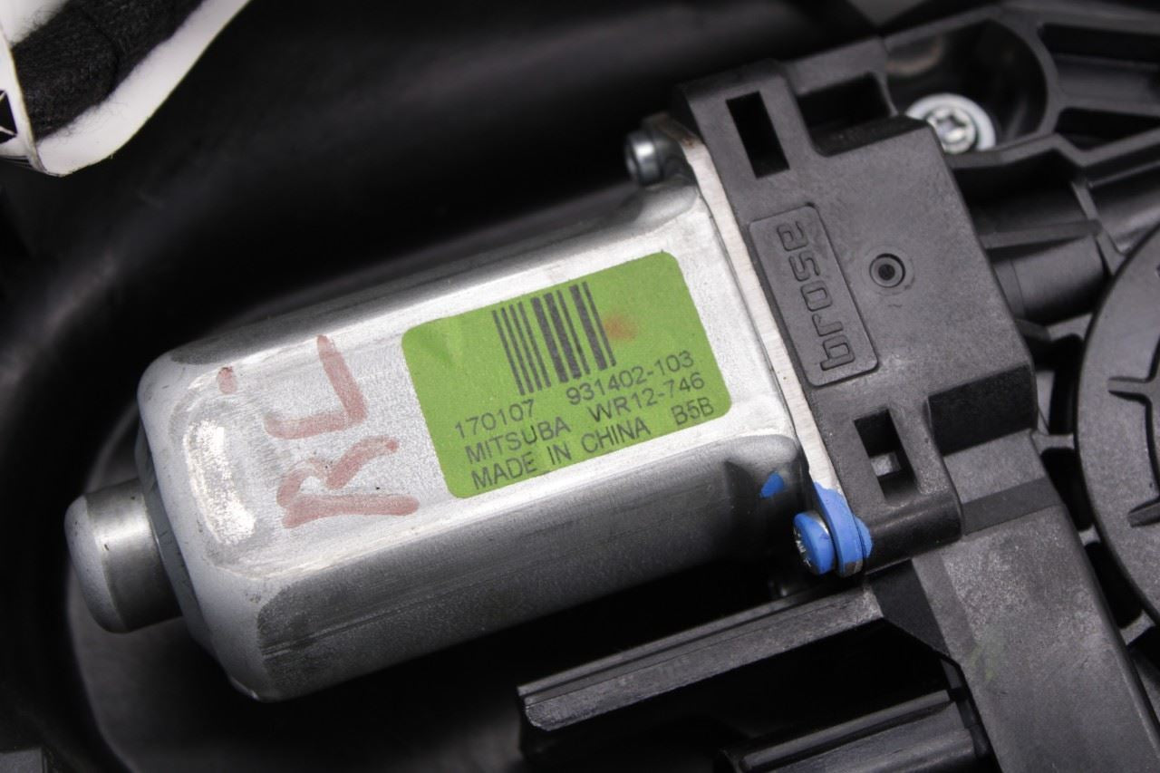 2011-22 Jeep Grand Cherokee Summit RR LH Door Window Regulator w/ Carrier Plate - Alshned Auto Parts