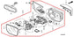 08-12 Honda Accord EXL 2.4L Driver Left Side Rear View Mirror 76258-TE0-A11 OEM - Alshned Auto Parts