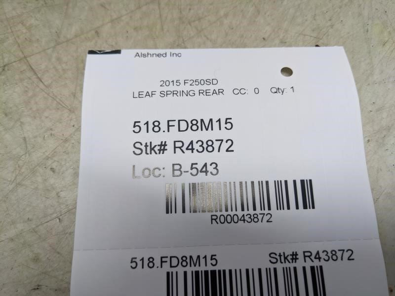 2011-19 Ford F250 Super Duty Rear Leaf Spring Shackle Bolt Pair W715138-S439 OEM - Alshned Auto Parts