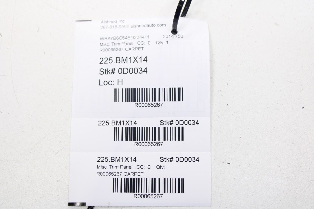 10-15 BMW 750i RH and LH Side Forward Rearward Console Trim Cover Panel Set of 4 - Alshned Auto Parts