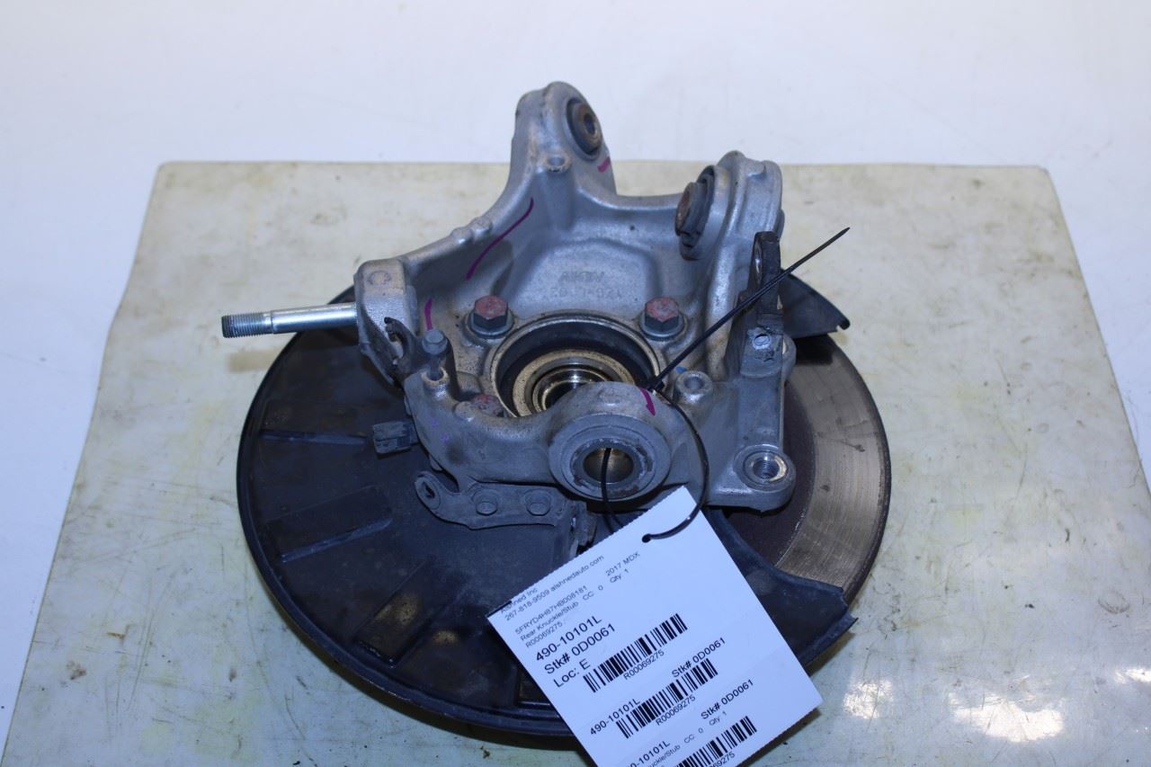 17-20 Acura MDX Advance Rear Left Driver Side Spindle Knuckle Hub 52215-TZ6-A70 - Alshned Auto Parts