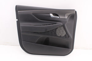 19-20 Hyundai Santa Fe SEL Front Left Door Trim Panel 82307-S2080-NNB OEM *ReaD*