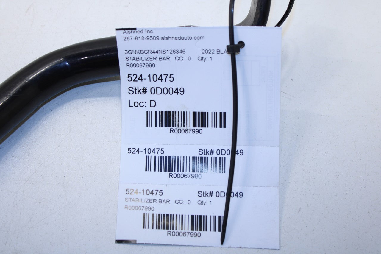 2019-2024 Chevrolet Blazer 2LT FWD Rear Stabilizer Sway Anti-Roll Bar 84619142 - Alshned Auto Parts