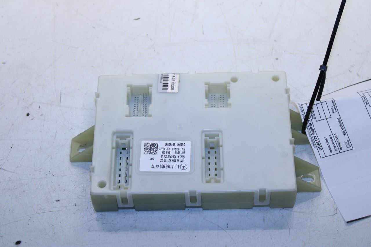 2010-2015 Mercedes-Benz ML350 Rear Fuse Relay Signal Acquisition Control Module - Alshned Auto Parts