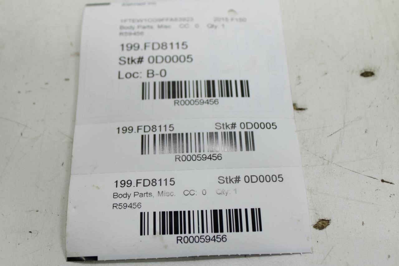 15-17 Ford F150 Rear RH and LH Back Panel Air Vent Grille FL34-15280B62-AA OEM - Alshned Auto Parts