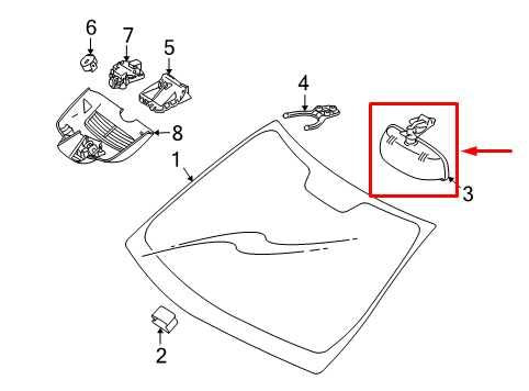 2012-2013 Mercedes-Benz E350 Sport 4MATIC Interior Inside Rear View Mirror - Alshned Auto Parts