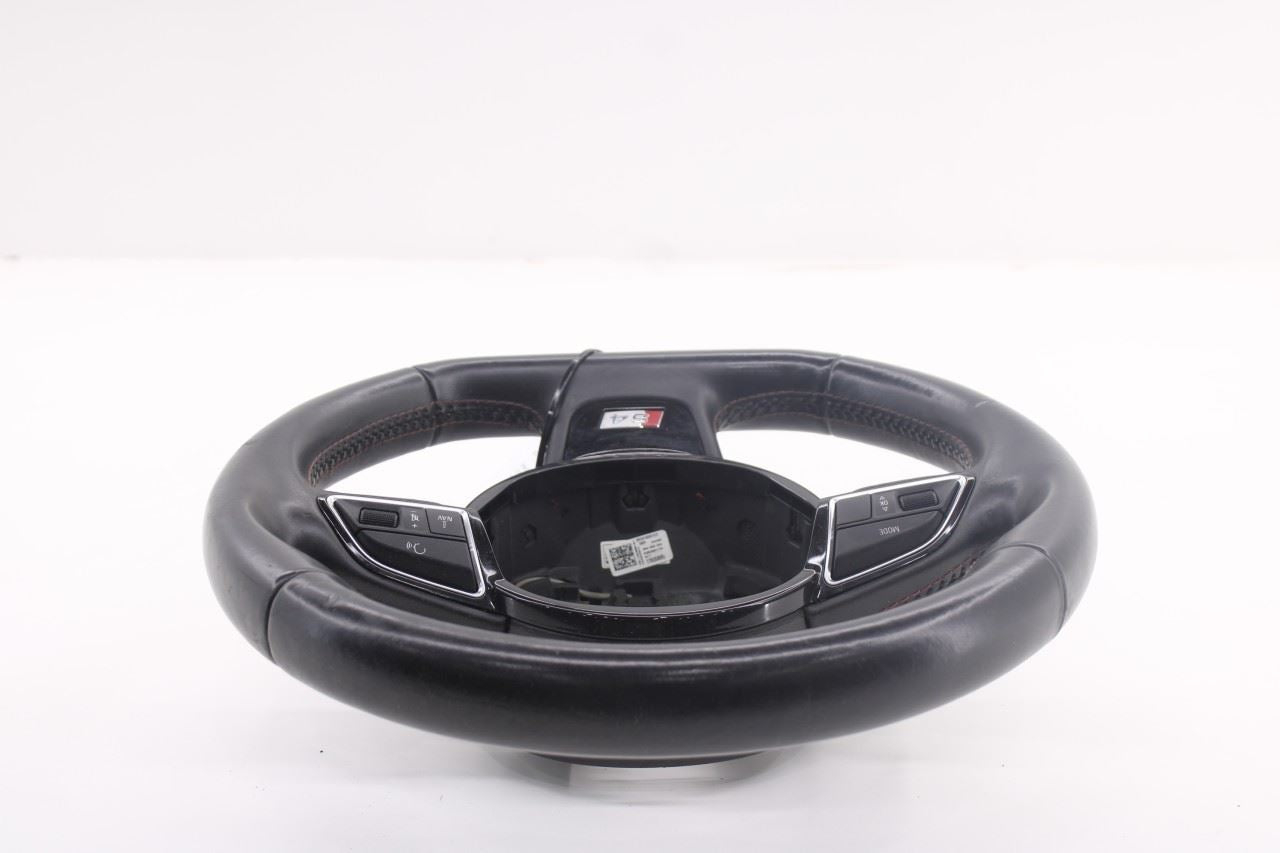 2013-14 Audi S4 Premium Plus 3.0L AWD Steering Wheel Leather w/ Control Buttons - Alshned Auto Parts