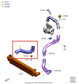 2020-25 Ford Escape SEL 2.0L AWD Intercooler Outlet Tube Hose LX61-6F073-HA OEM - Alshned Auto Parts
