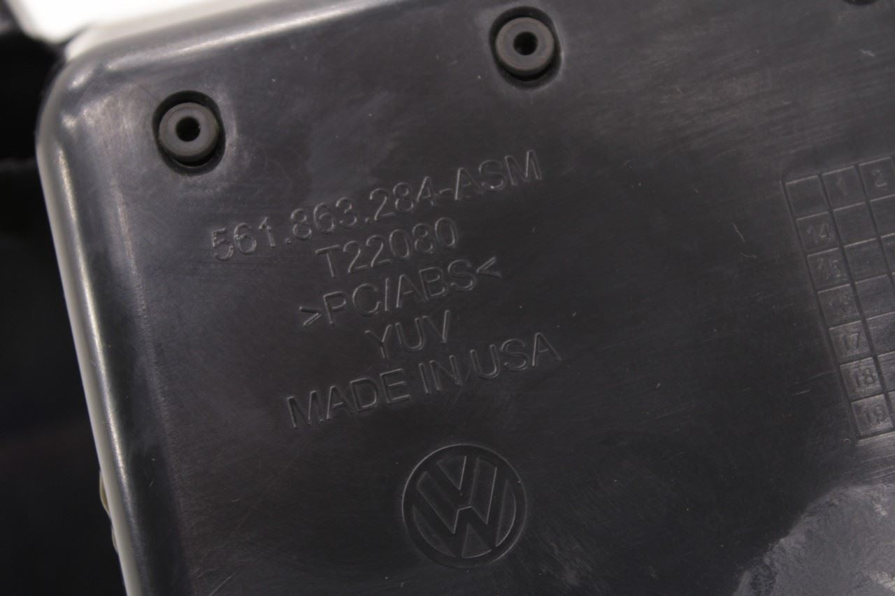 16-18 Volkswagen Passat SE 1.8L FWD Center Console Storage Tray w/ Power Outlets - Alshned Auto Parts