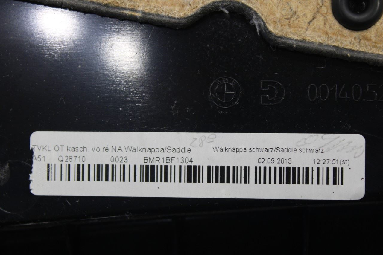 2010-2015 BMW 750i xDrive Front Right Passenger Door Trim Panel 51419160826 OEM - Alshned Auto Parts