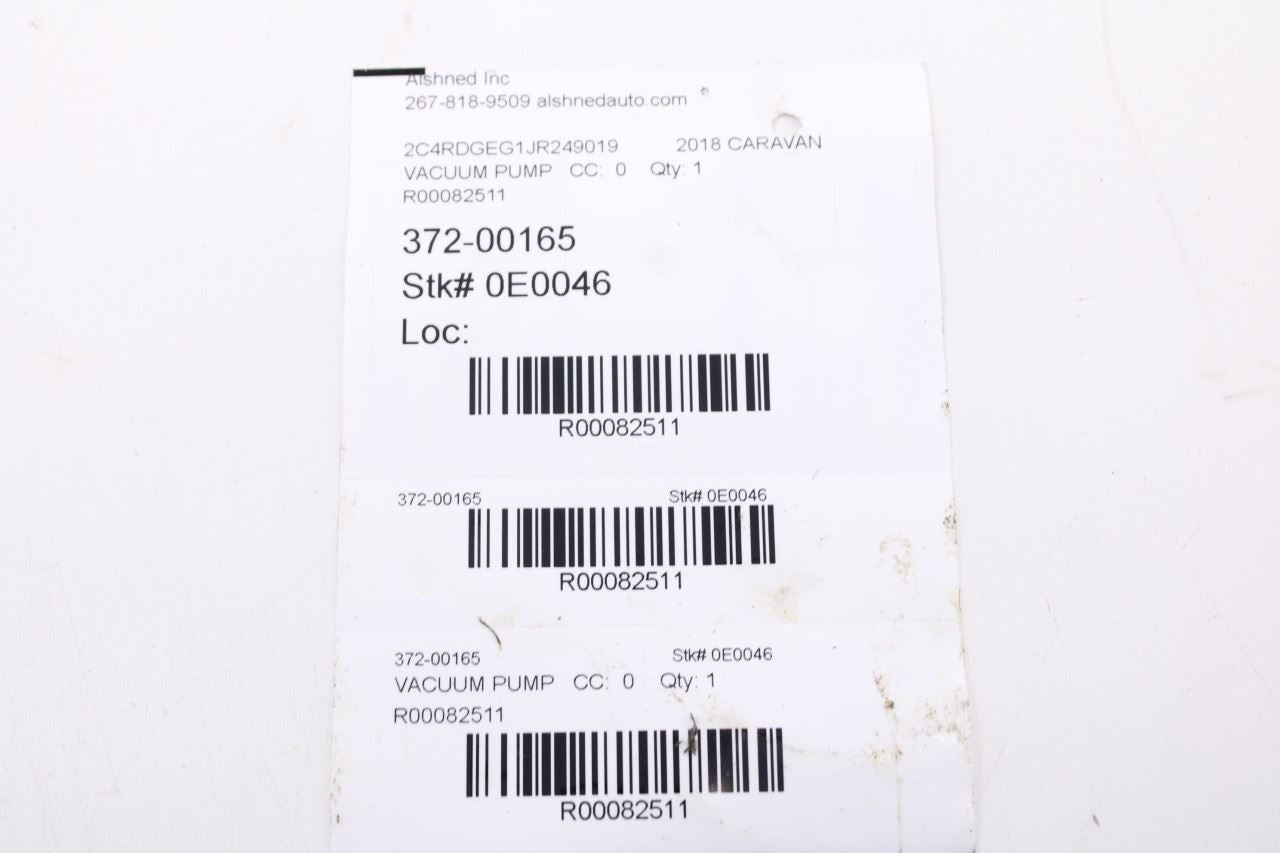 2014-2020 Dodge Grand Caravan GT 3.6L Vacuum Pump 5154322AB OEM11