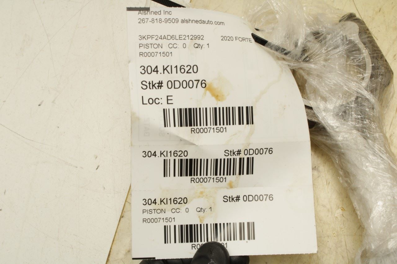 2014-2024 Kia Forte 2.0L Engine Piston 1 with Connecting Rod 23510-2E420 OEM - Alshned Auto Parts