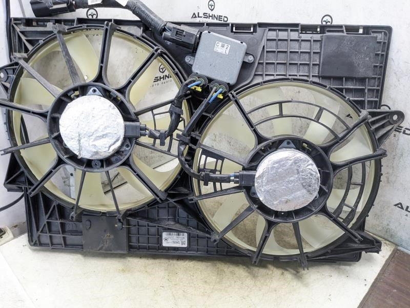 2014-2022 Jeep Cherokee Dual Radiator Cooling Fan Motor Assembly 52014753AG OEM - Alshned Auto Parts