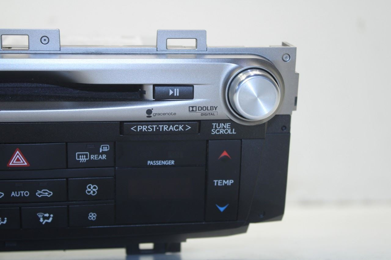 2014 Lexus GS350 Navigation Audio Radio Faceplate Control Panel with Receiver - Alshned Auto Parts
