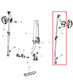 2014-18 Dodge Durango SXT 3.6L Rear Driver Left Side 2nd Row Seat Belt Retractor - Alshned Auto Parts