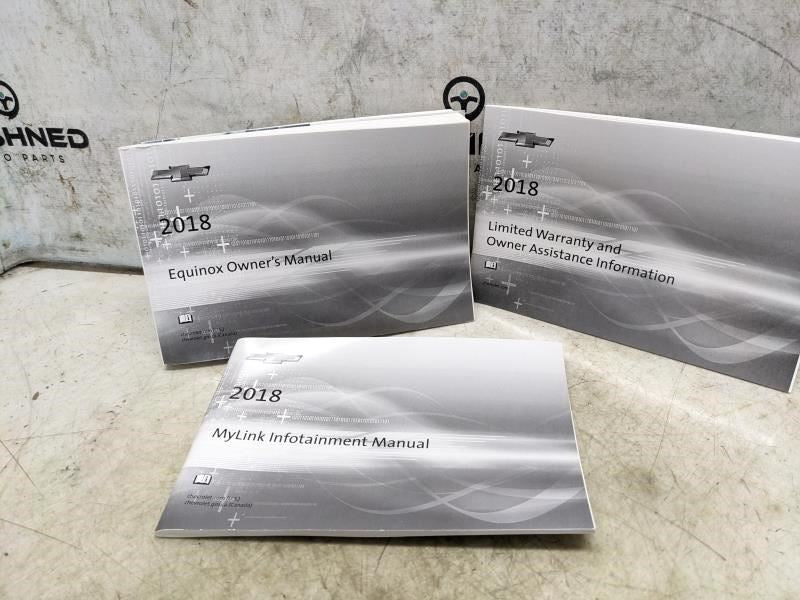 2018 Chevrolet Equinox Owners Manual Set 23143657A OEM - Alshned Auto Parts