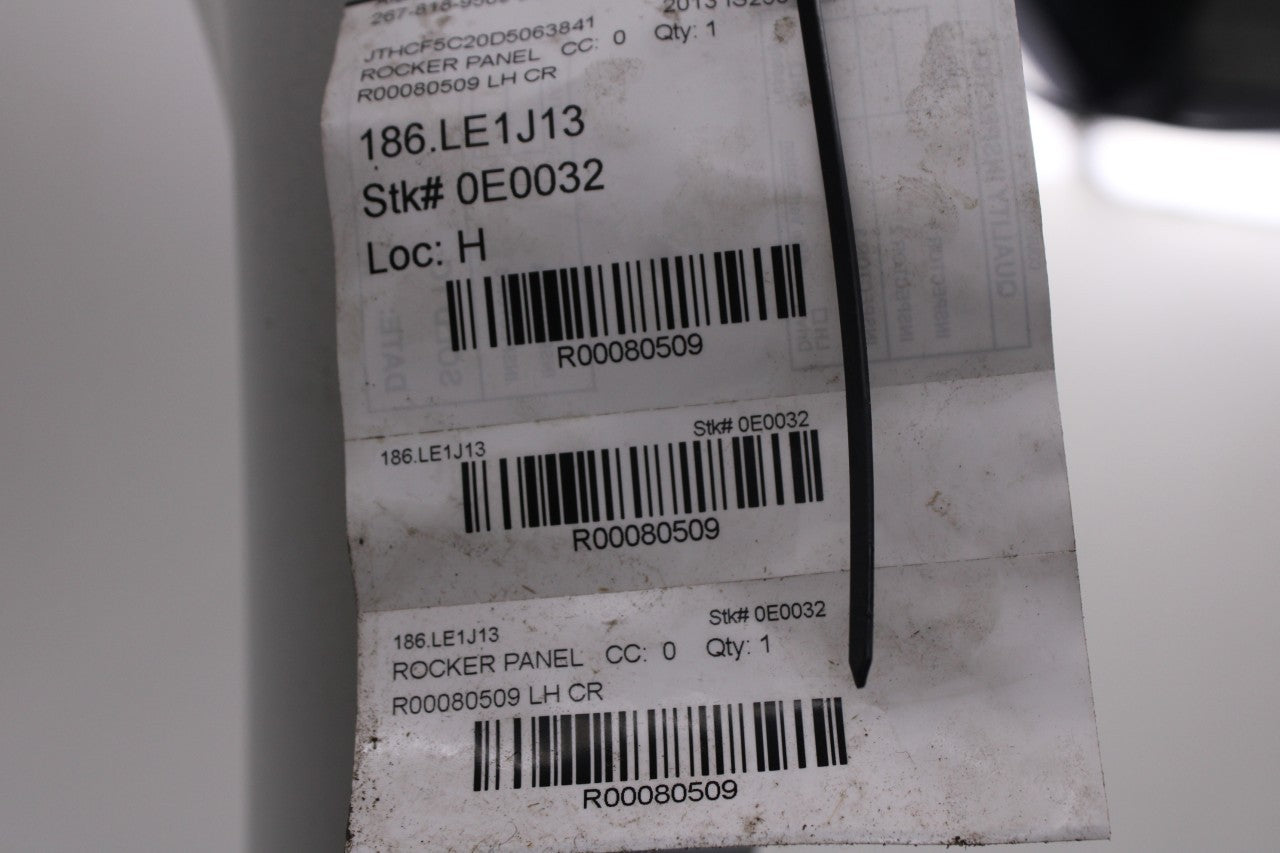 2006-2013 Lexus IS250 Left Side Rocker Skirt Panel Molding 75852-53011 *ReaD* - Alshned Auto Parts