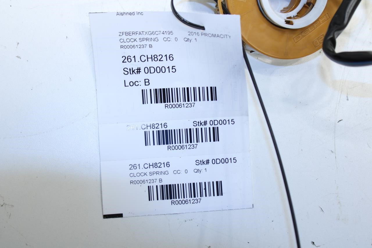 2015-2021 RAM Promaster City Steering Column Clock Spring 5XY74LXHAA OEM *ReaD* - Alshned Auto Parts