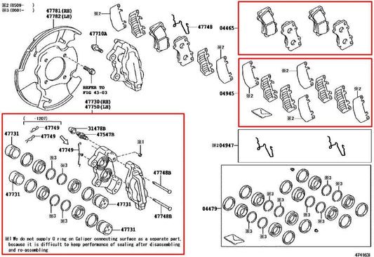 2005-2023 Toyota Tacoma SR5 3.5L 4WD Front Driver Left Side Brake Disc Caliper - Alshned Auto Parts