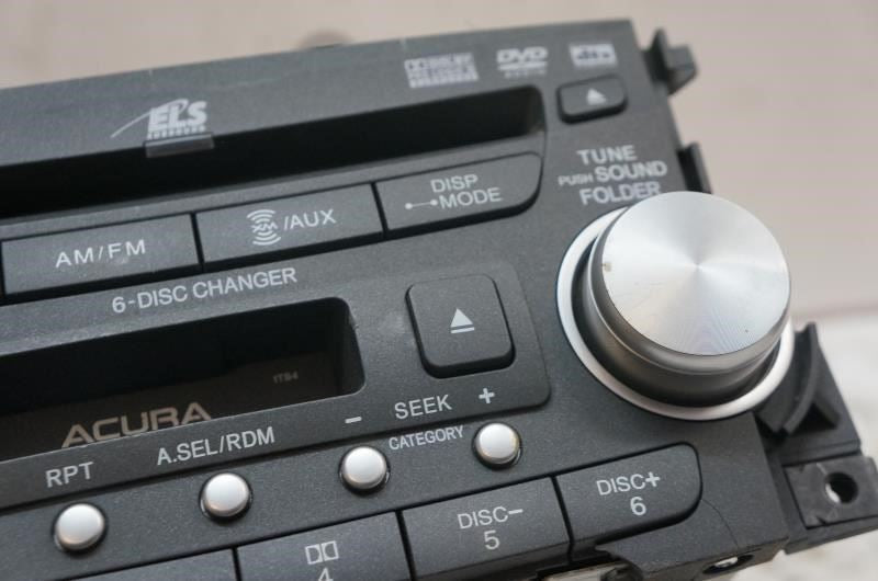 2007-2008 Acura TL Panasonic CD Player Radio Faceplate Control Panel w/ Receiver10