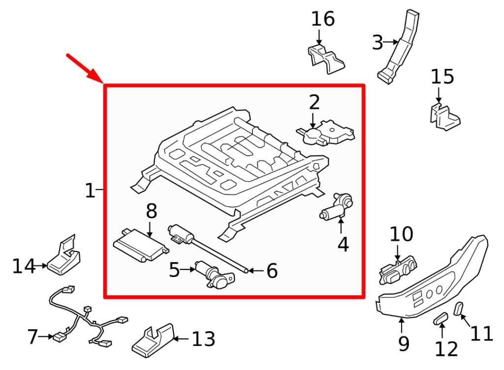 19-20 Hyundai Santa Fe Front LH Seat Lower Track Frame w/ Motors 88500-S2080 OEM - Alshned Auto Parts