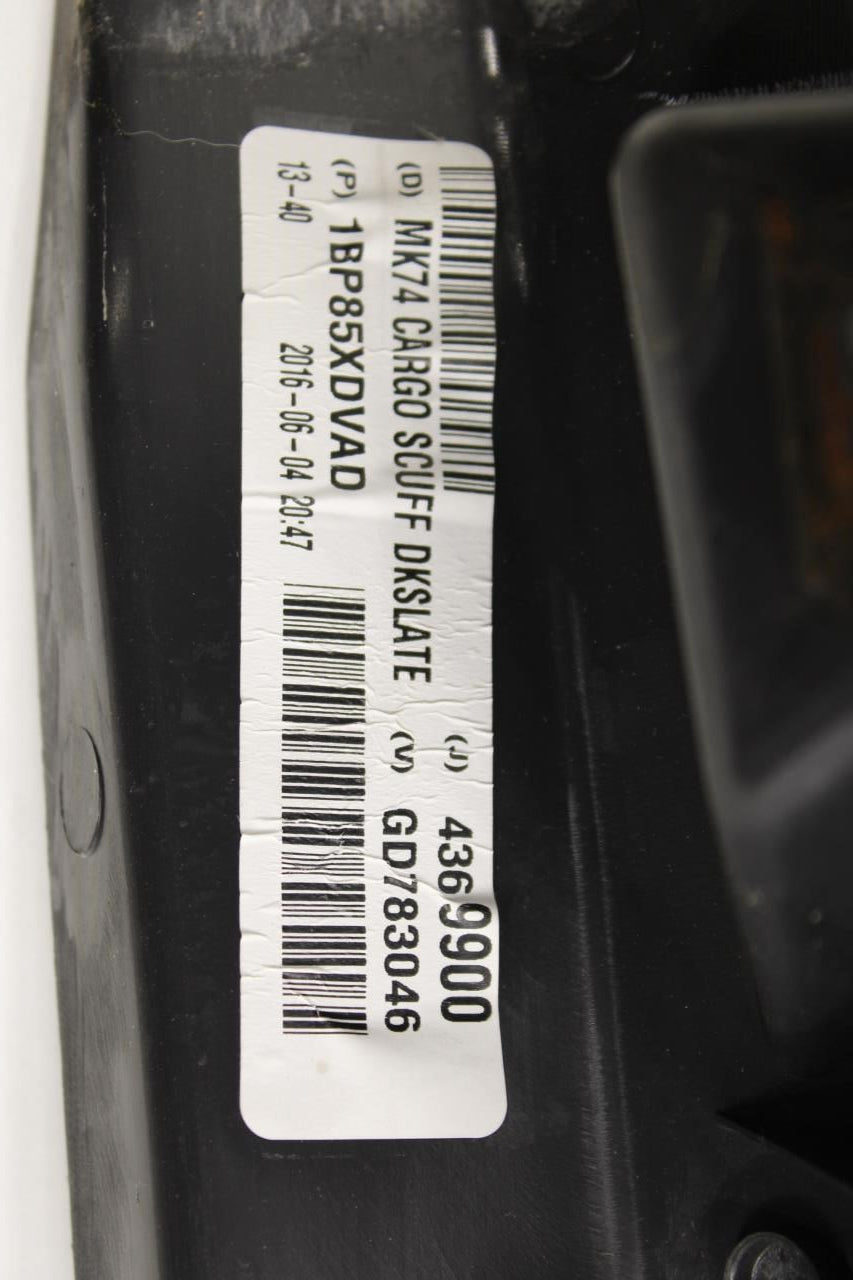 2008-2017 Jeep Patriot Sport SE Liftgate Sill Scuff Plate Molding 1BP85XDVAD OEM - Alshned Auto Parts