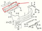 2014-20 Nissan Pathfinder QX60 Rear Bumper Reinforcement Impact Bar 85030-3JA0A - Alshned Auto Parts