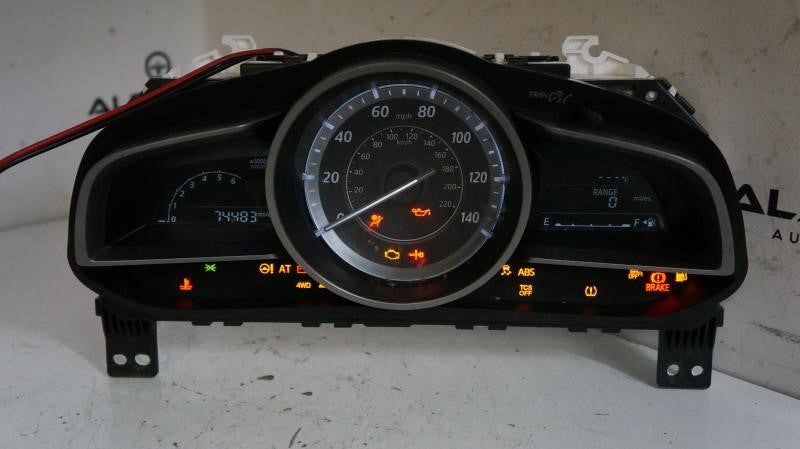 2016-17 Mazda CX-3 Touring 2.0L Speedometer Gauge Instrument Cluster 74K Mileage - Alshned Auto Parts