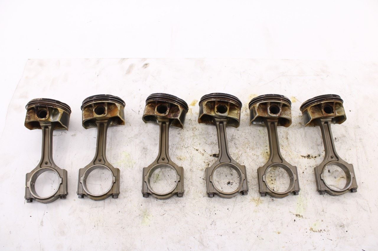 2017-2019 Buick Lacrosse Premium 3.6L Engine Piston with Connecting Rod Set of 6 - Alshned Auto Parts