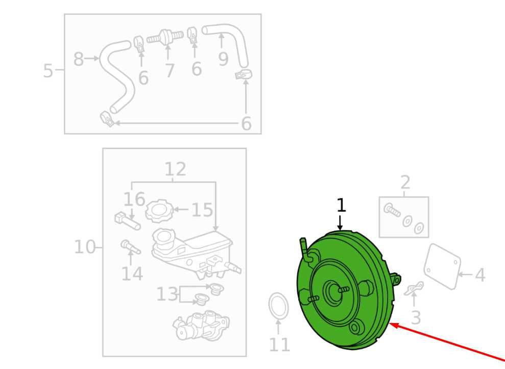 2017-2020 Hyundai Elantra SE 2.0L Power Brake Booster 58500-F3000 OEM1