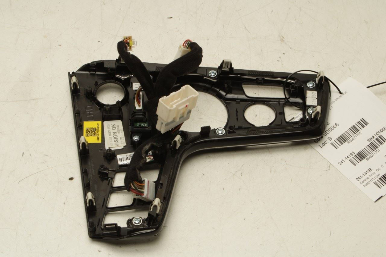 2023-2025 Kia Sportage Hybrid EX Center Console Upper Trim Panel 84650-P1200FHV - Alshned Auto Parts