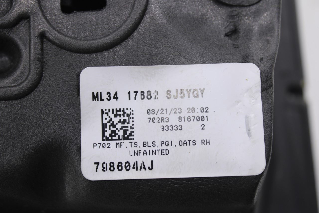 21-26 Ford F150 XLT SuperCrew 5.0L Passenger Right Side Rear View Mirror *ReaD* - Alshned Auto Parts