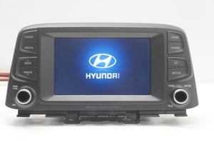 2018-2021 Hyundai Kona Radio Faceplate Control with Receiver and Display *ReaD*