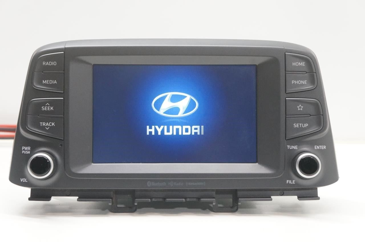 2018-2021 Hyundai Kona Radio Faceplate Control with Receiver and Display *ReaD* - Alshned Auto Parts