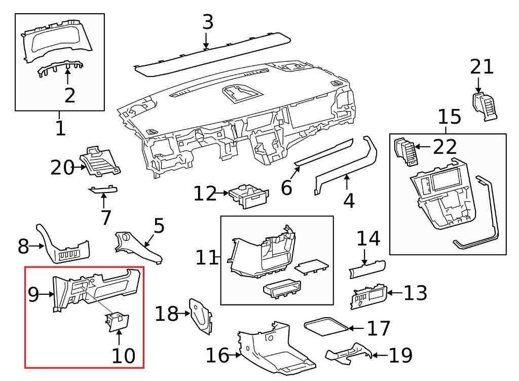 14-20 Toyota Sienna LE Dash Left Switch Bezel Trim Lower Finish Panel 5543208020 - Alshned Auto Parts