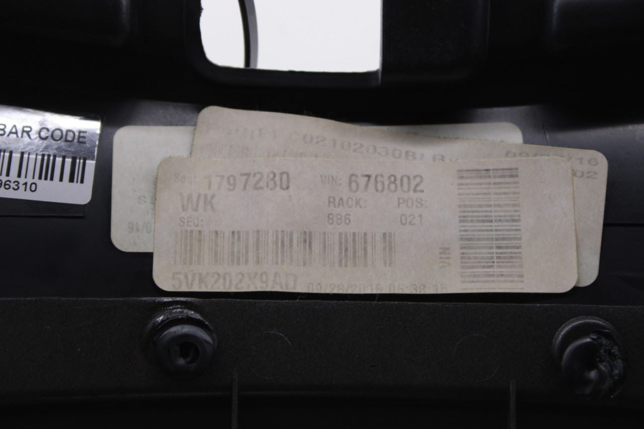 16-17 Jeep Grand Cherokee Overland 3.6L Front Center Console Shifter Trim *ReaD* - Alshned Auto Parts