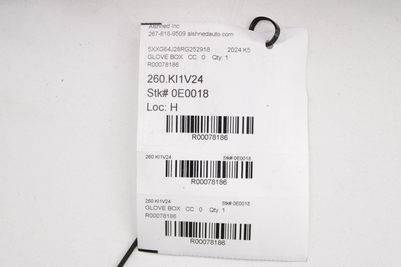 2021-2024 Kia K5 GT-Line Glove Box Storage Compartment 84510-L3000WK OEM - Alshned Auto Parts