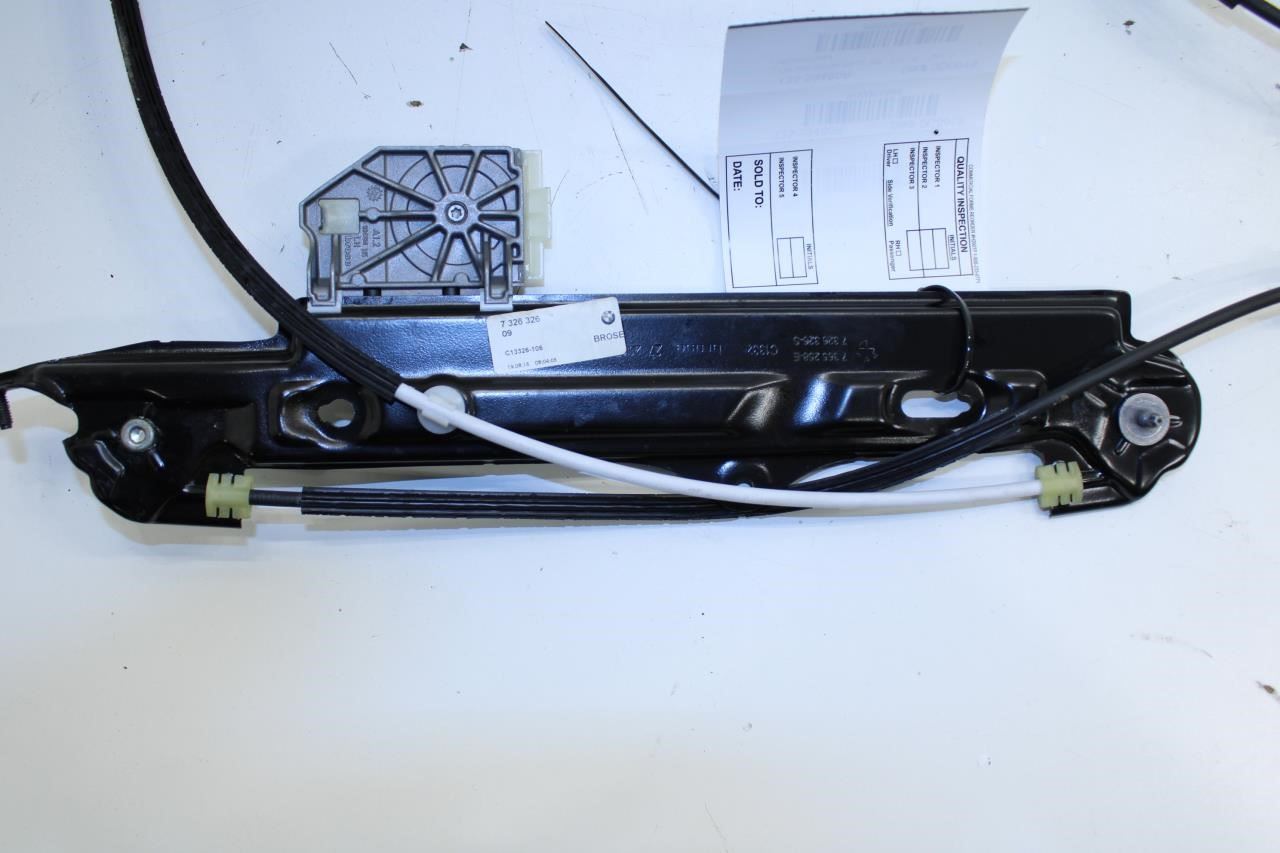 2015-2016 BMW 435I Gran Coupe RR RH Door Window Regulator w/ Motor 51357365258 - Alshned Auto Parts