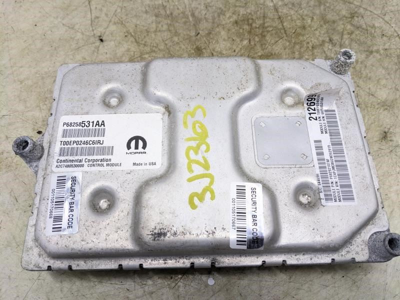 2016-2017 Jeep Cherokee Engine Computer Control Module ECU ECM 68258531AA OEM - Alshned Auto Parts