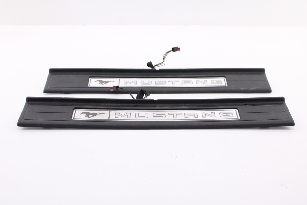 15-23 Ford Mustang GT Right and Left Driver Side Door Sill Scuff Plate Set of 2 - Alshned Auto Parts