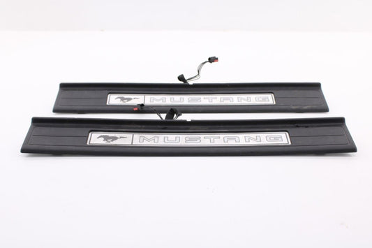15-23 Ford Mustang GT Right and Left Driver Side Door Sill Scuff Plate Set of 2 - Alshned Auto Parts
