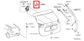 2014-2020 Nissan Rogue SV Rear Liftgate Lid Lock Latch Actuator 90502-4CL0A OEM - Alshned Auto Parts