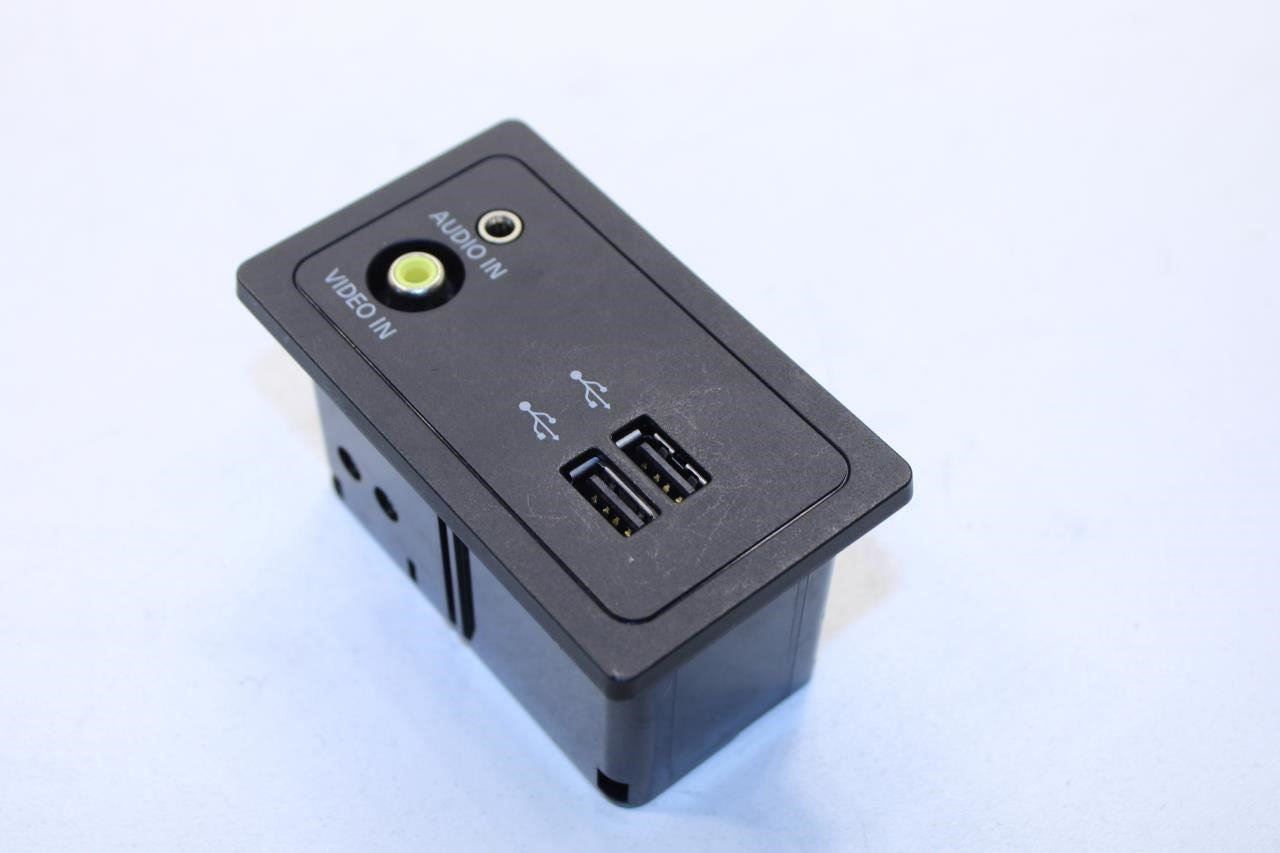 16-20 Nissan Pathfinder SV 3.5L Center Console Dual USB Port Aux Jack Media Hub - Alshned Auto Parts