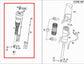 2007-13 Mercedes-Benz S550 AWD Rear Left Shock Strut Absorber 221-320-55-13 OEM - Alshned Auto Parts
