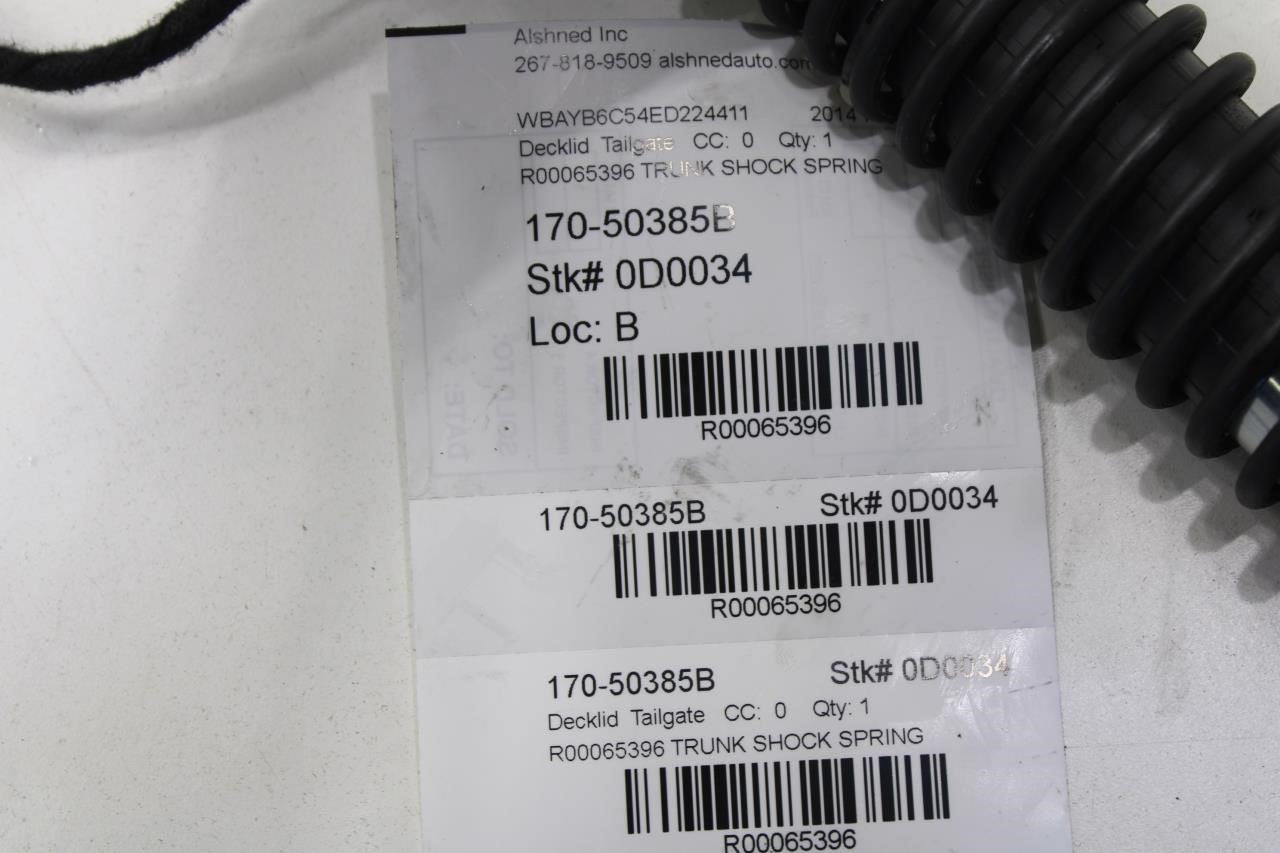 2010-2015 BMW 750i xDrive Rear Left Trunk Lid Spindle Drive Shock Strut *ReaD* - Alshned Auto Parts