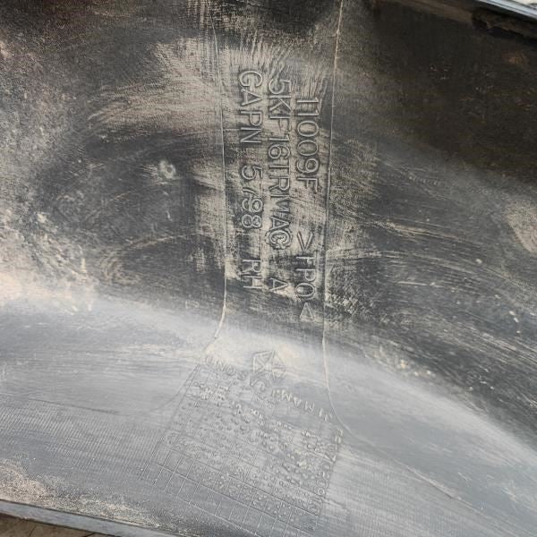 2007-18 Jeep Wrangler Rear Right Quarter Fender Flare Molding 5KF16TRMAC *ReaD*12